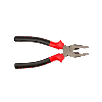 Combination pliers long handle red