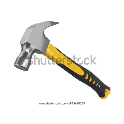 Hammer mit Finne - Gelb