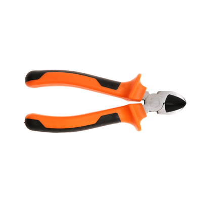 Side cutter handle orange-black