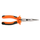 Pliers flat long handle orange-black
