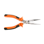 Pliers flat long handle orange-black