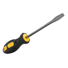 Slotted screwdriver handle black-yellow